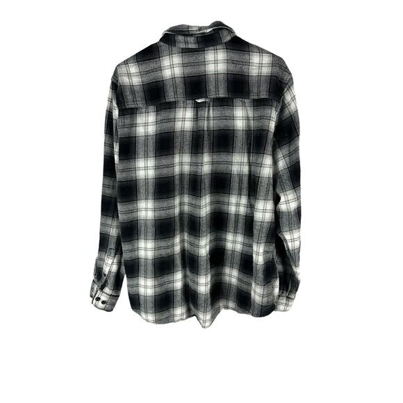 Woolrich Mens 2XL Long Sleeve Button Down Plaid Cotton Flannel Shirt - Picture 2 of 3